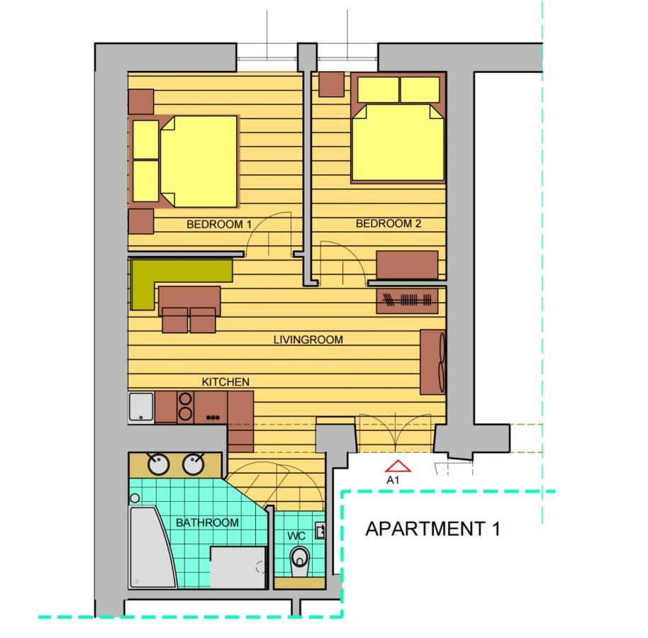 Kurkowa Apartments Cracóvia Exterior foto